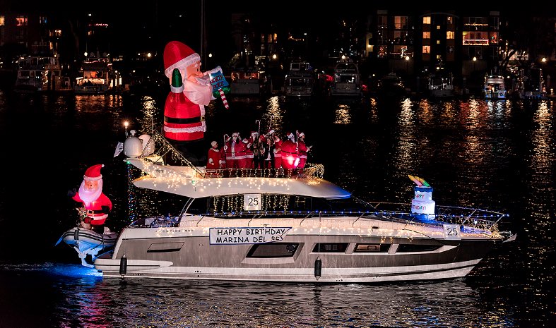 Marina Del Rey Boat Parade 2014