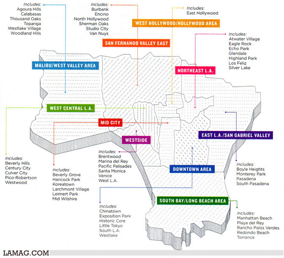 Los Angeles Neighbord Maps