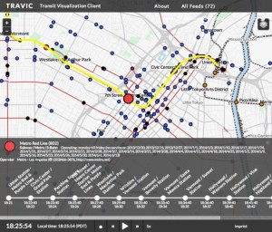 Los Angeles Public Transit in Real Time