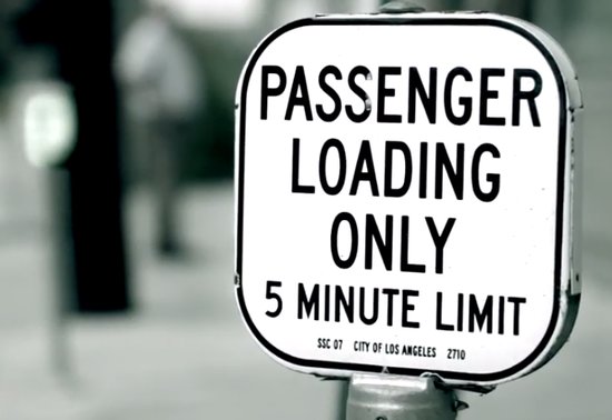 Passenger Loading White Zones