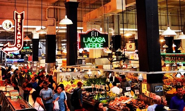 Grand Central Market in Los Angeles