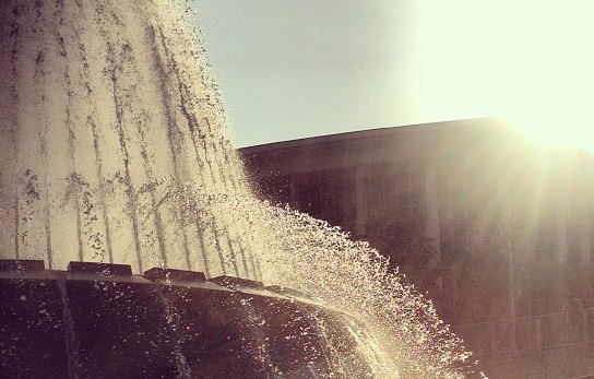 Grand Park Fountain in Los Angeles