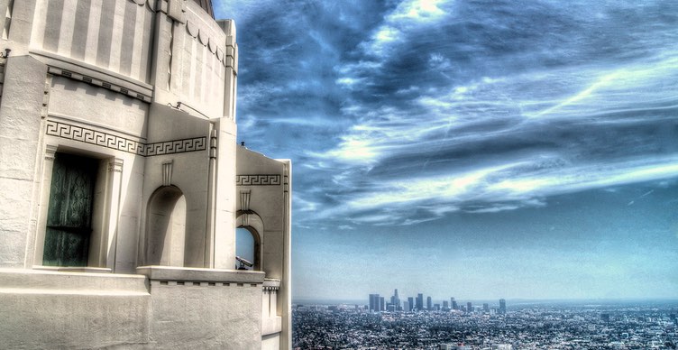 Griffith Observatory Cloudy View