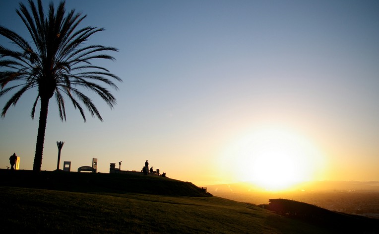 Hilltop Park Sunset