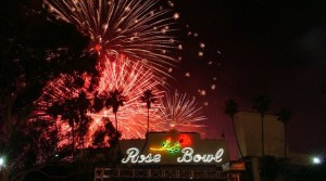 Rose Bowl Fireworks in Pasadena, CA