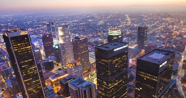 U.S. Bank Tower Night View