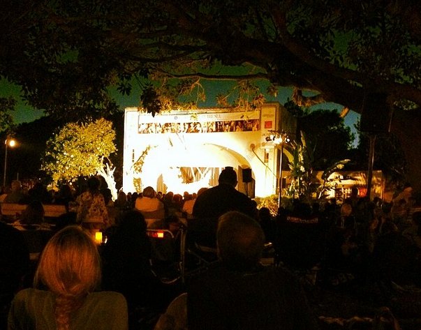 Shakespeare by the Sea at Night