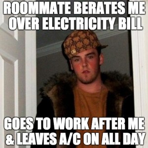 Bad Roommate Air Conditioning Meme