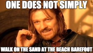 Hot Sand Meme