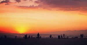 Sunset Santa Monica Heat Wave