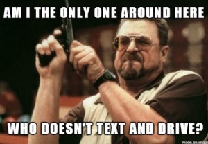 Texting and Driving Meme