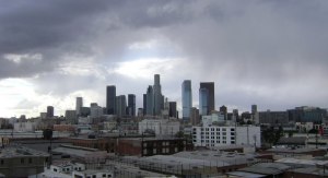 Cloudy Day in Downtown Los Angeles