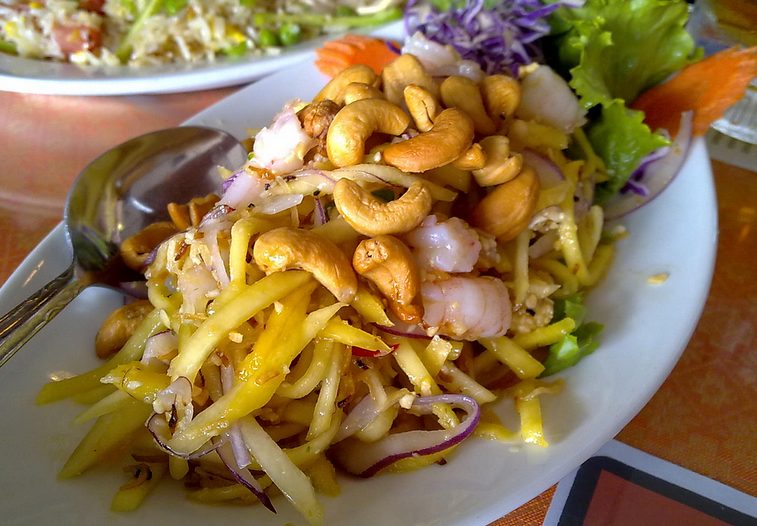 Jitlada Mango Salad with Shrimp