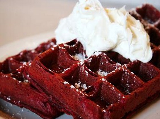 Red Velvet Waffles