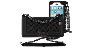 Dressier Braid Purse Wallet iphone Case With Chain Straps