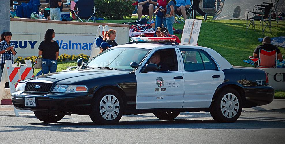 Los Angeles Police Vehicle