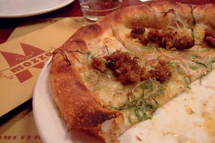 The Fennel Sausage at Pizzeria Mozza. Credit: yosoynuts on flickr