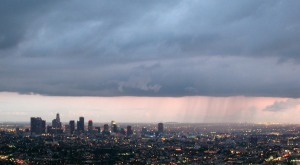 The Rain Over Los Angeles