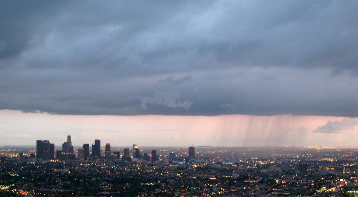 The Rain Over Los Angeles