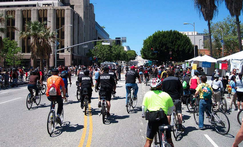 CicLAvia in DTLA 2012