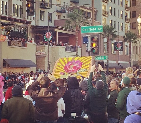 Rose Parade Crowd