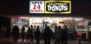 California Donuts in Koreatown