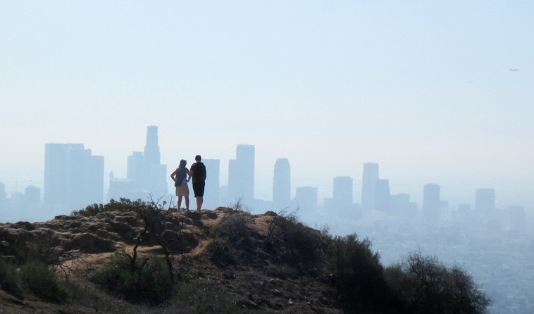 View of DTLA from Griffith Park