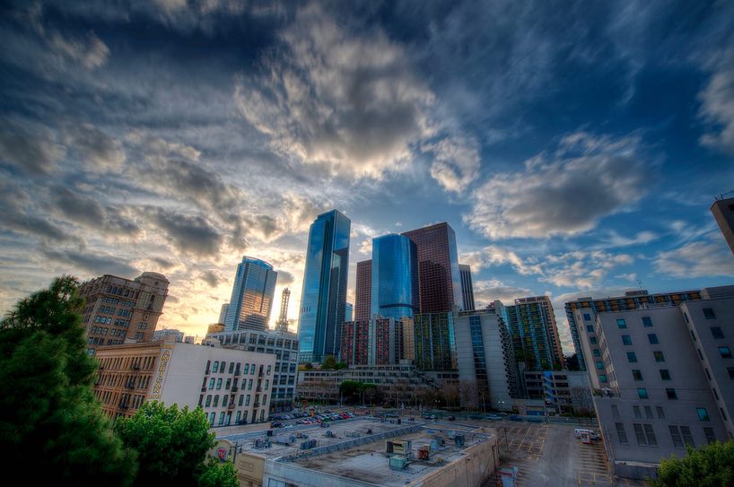Downtown L.A. in HDR