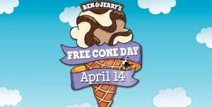 Free Cone Day 2015 Ben & Jerry's