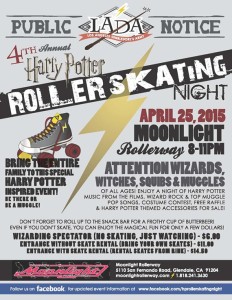 Harry Potter Roller Skating Night