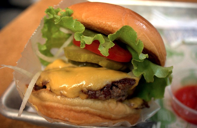 Shake Shack Double Cheeseburger