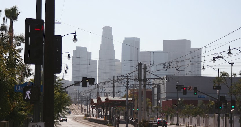 1st Street in Downtown Los Angeles