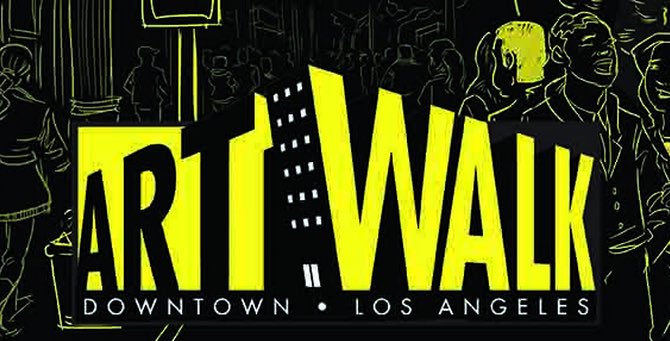 Downtown Art Walk in Los Angeles