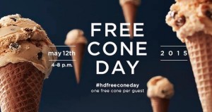 Free Cone Day 2015 Haagen Dazs