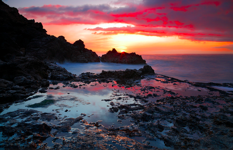 Sunset at Point Dume