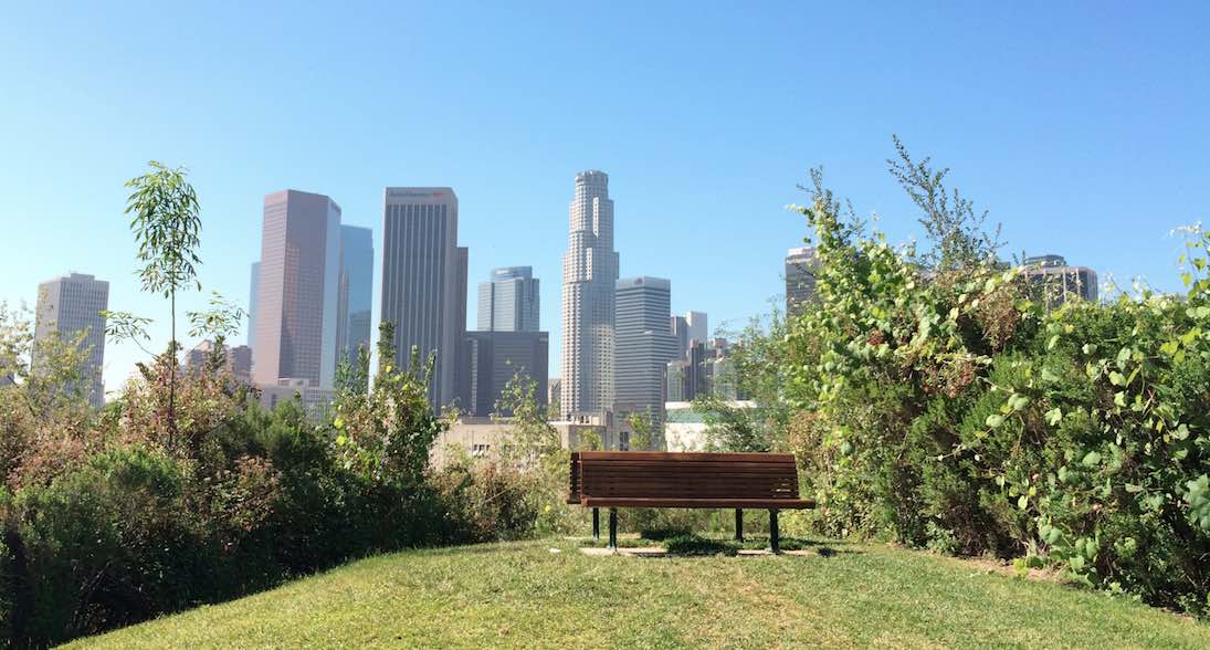 Vista Hermosa Park Empty Bench