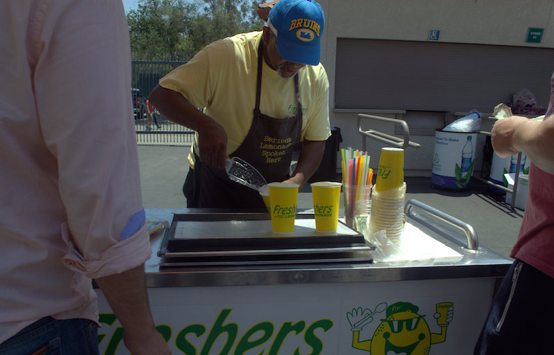 Freshers Lemonade Sold at The Rose Bowl Flea Market