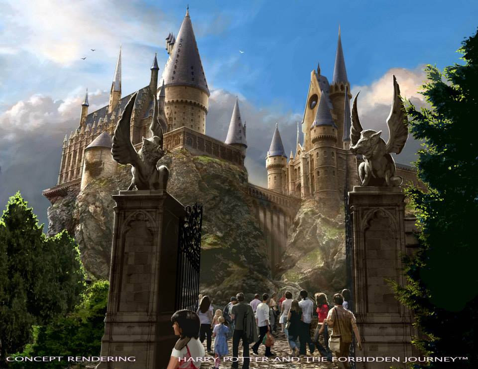 Harry Potter and the Forbidden Journey Rendering