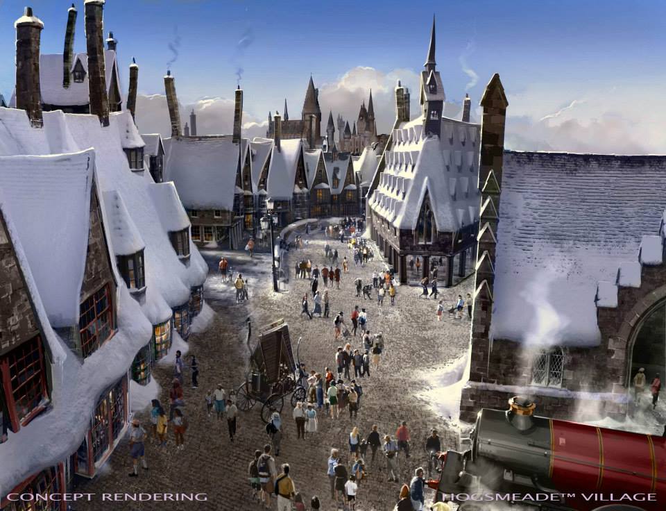 Hogsmeade Village Rendering