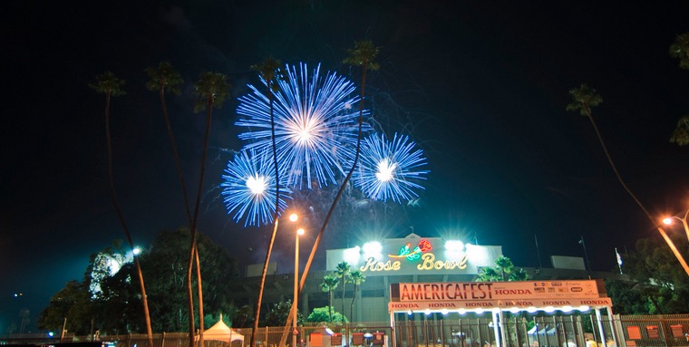 July 4 Rose Bowl Fireworks