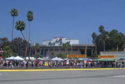 The Outside Entrance of The Rose Bowl