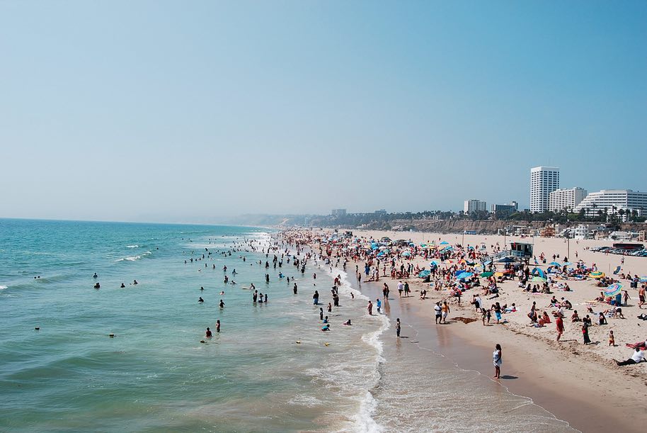 Beach Day in Santa Monica