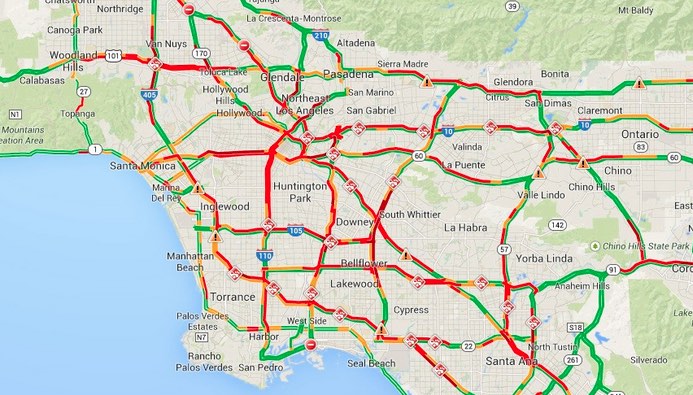 Sigalert Los Angeles Map Sig-Alert-Traffic-Map -