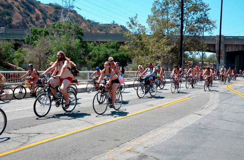World Naked Bike Ride L.A.