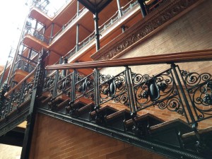 Bradbury Building Stairwell Detail