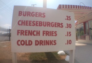 In N Out original prices