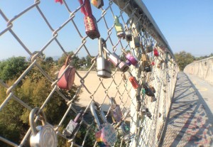 Sunnynook Bridge Love Locks