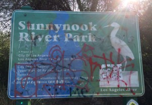 Sunnynook River Park Graffiti