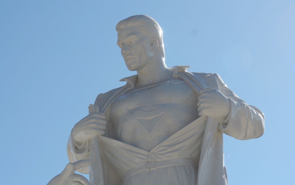 Modern Heroes Superman Closeup