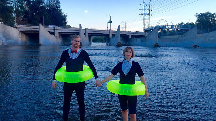 Inner Tube Race L.A. River